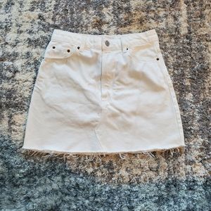 Zara Denim Mini Skirt